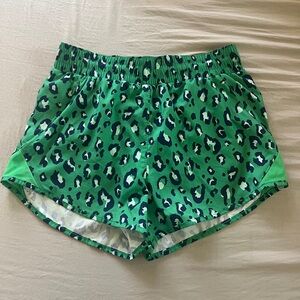 All in Motion Leopard Print Athletic Shorts
